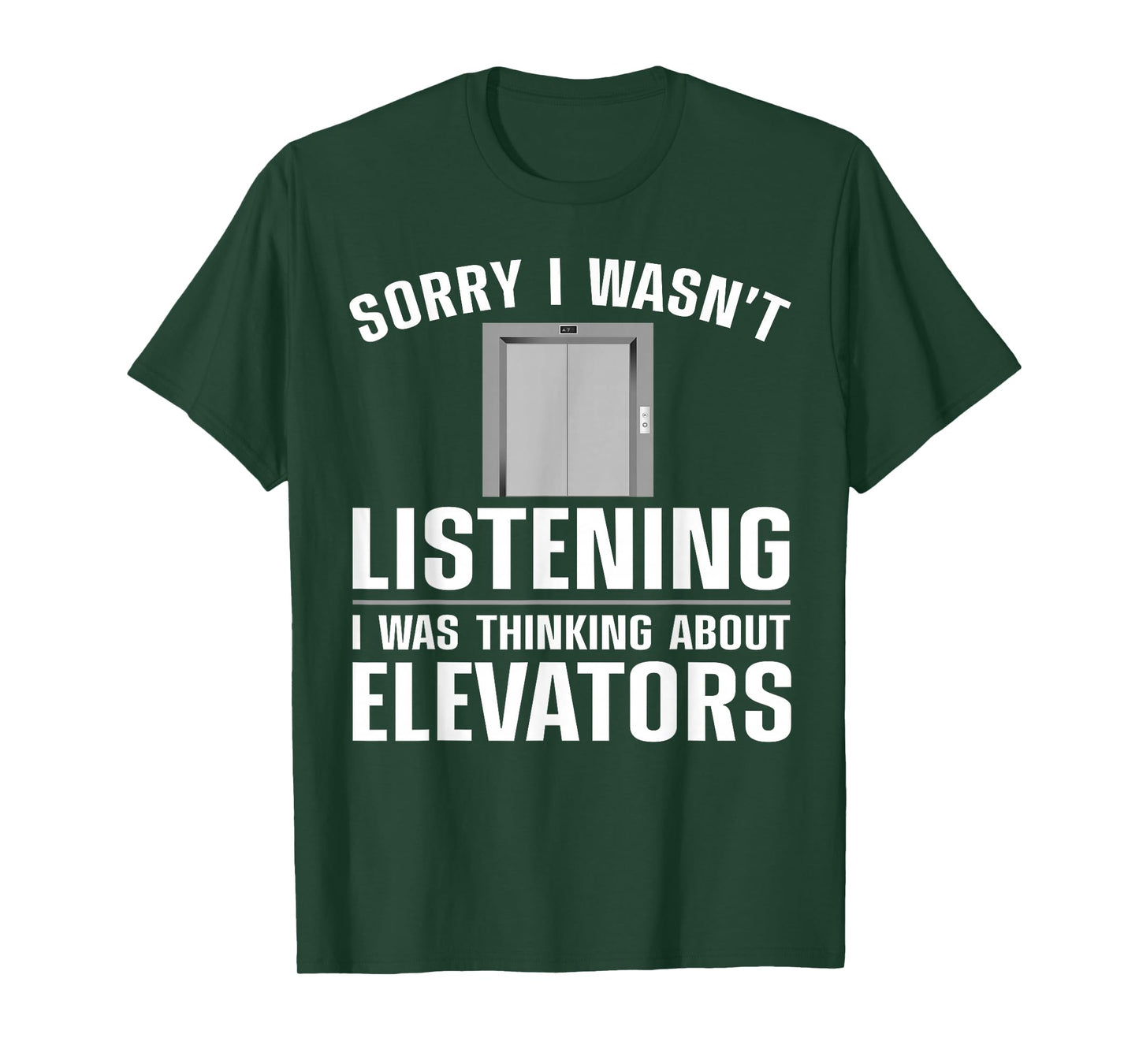 Cool Elevator Art Men Women Inspector Mechanic Maintenance T-Shirt