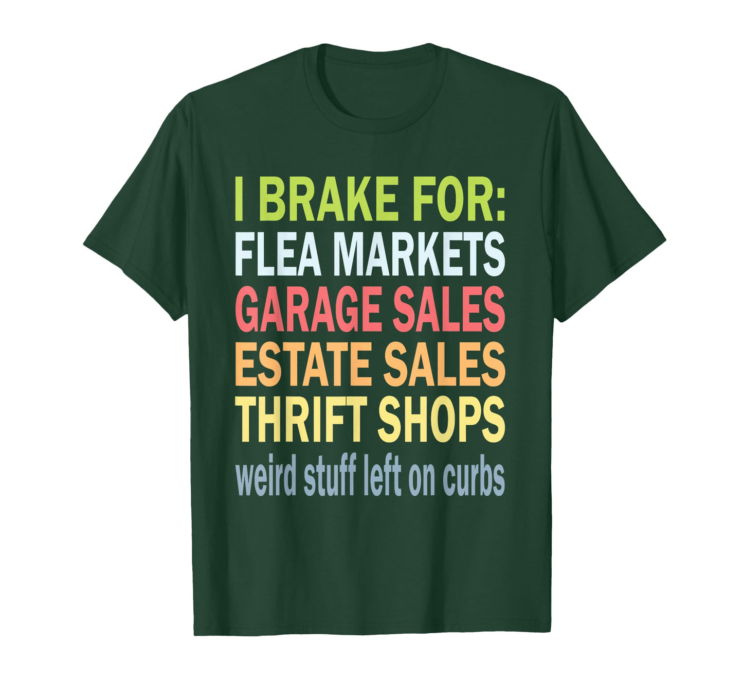 antique lover yard sale for garage sales thrifting store T-Shirt