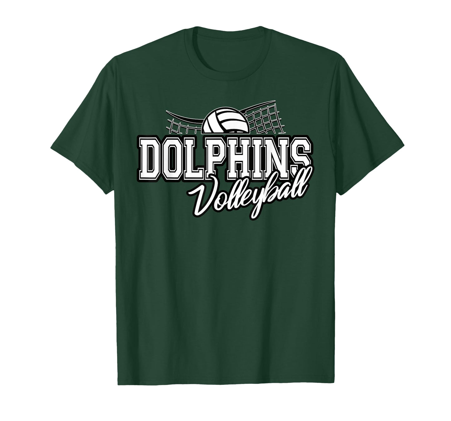 Dolphins Volleyball Back to School Spirit T-Shirt