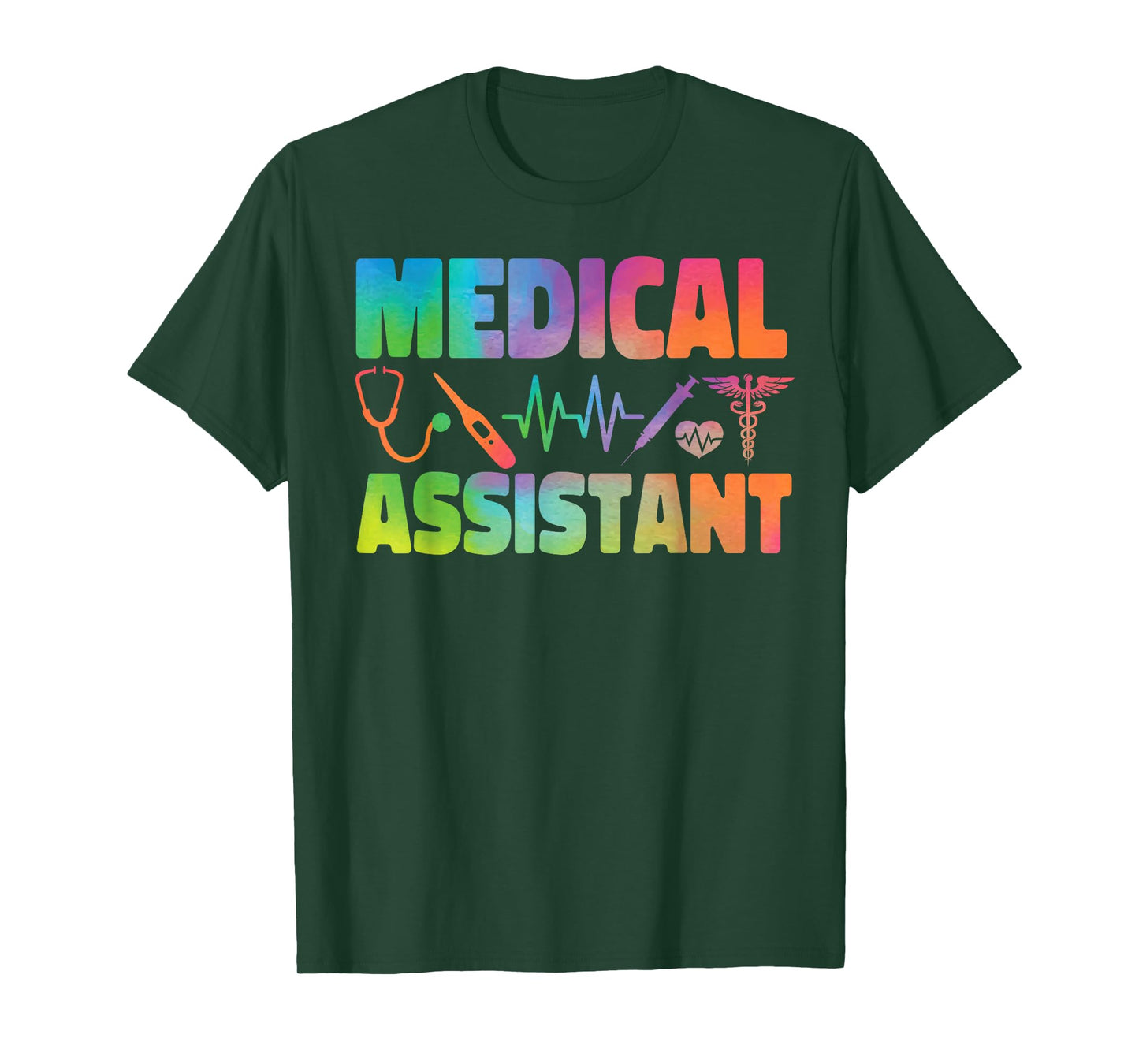 Certified Medical Assistant Watercolor CMA T-Shirt