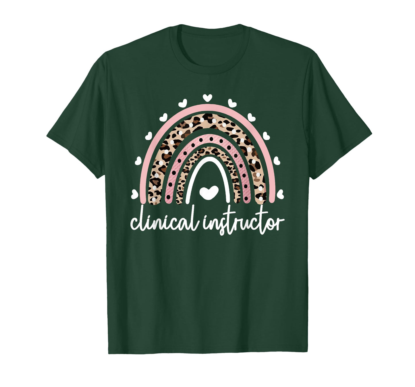Clinical Instructor Rainbow Clinical Nurse Instructor T-Shirt