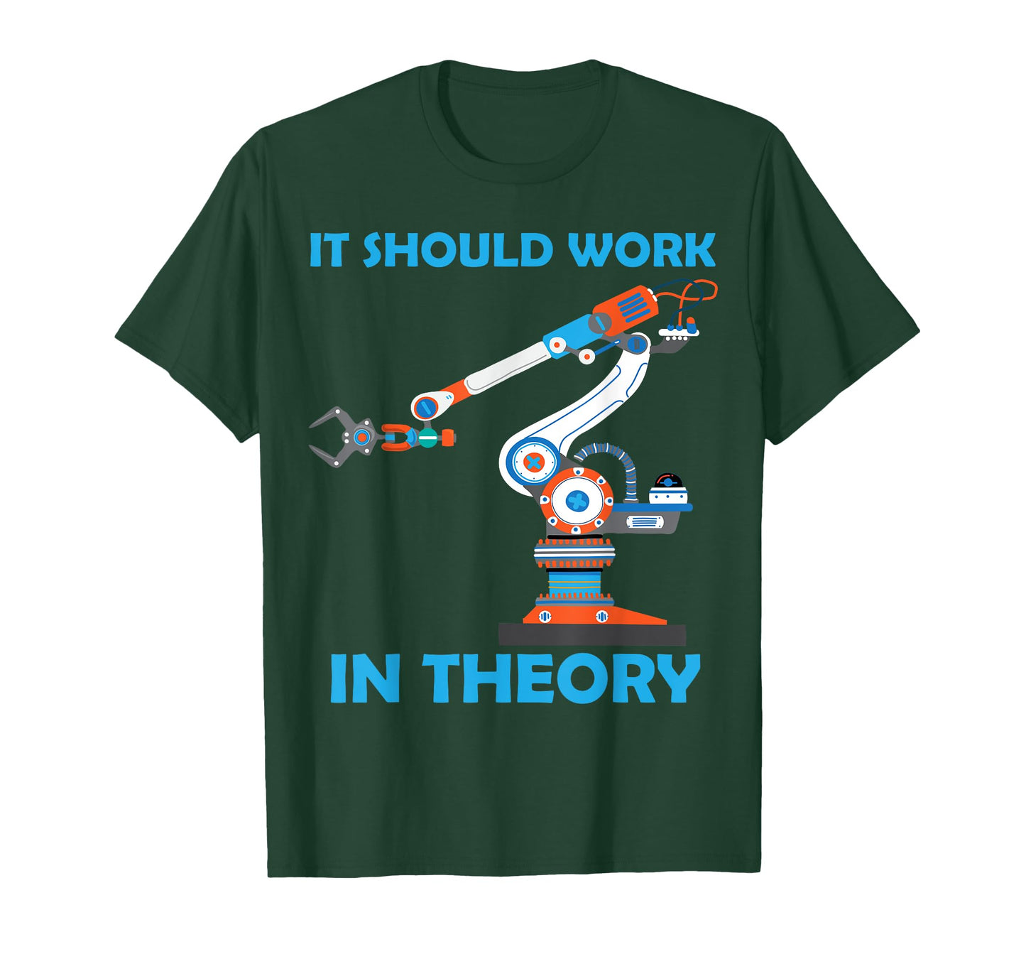 Cool Robotics Art Men Women Robotics Engineer Robot Lovers T-Shirt