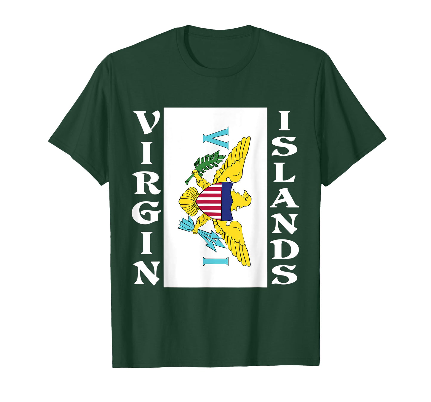 Virgin Islands US United States Flag T-Shirt