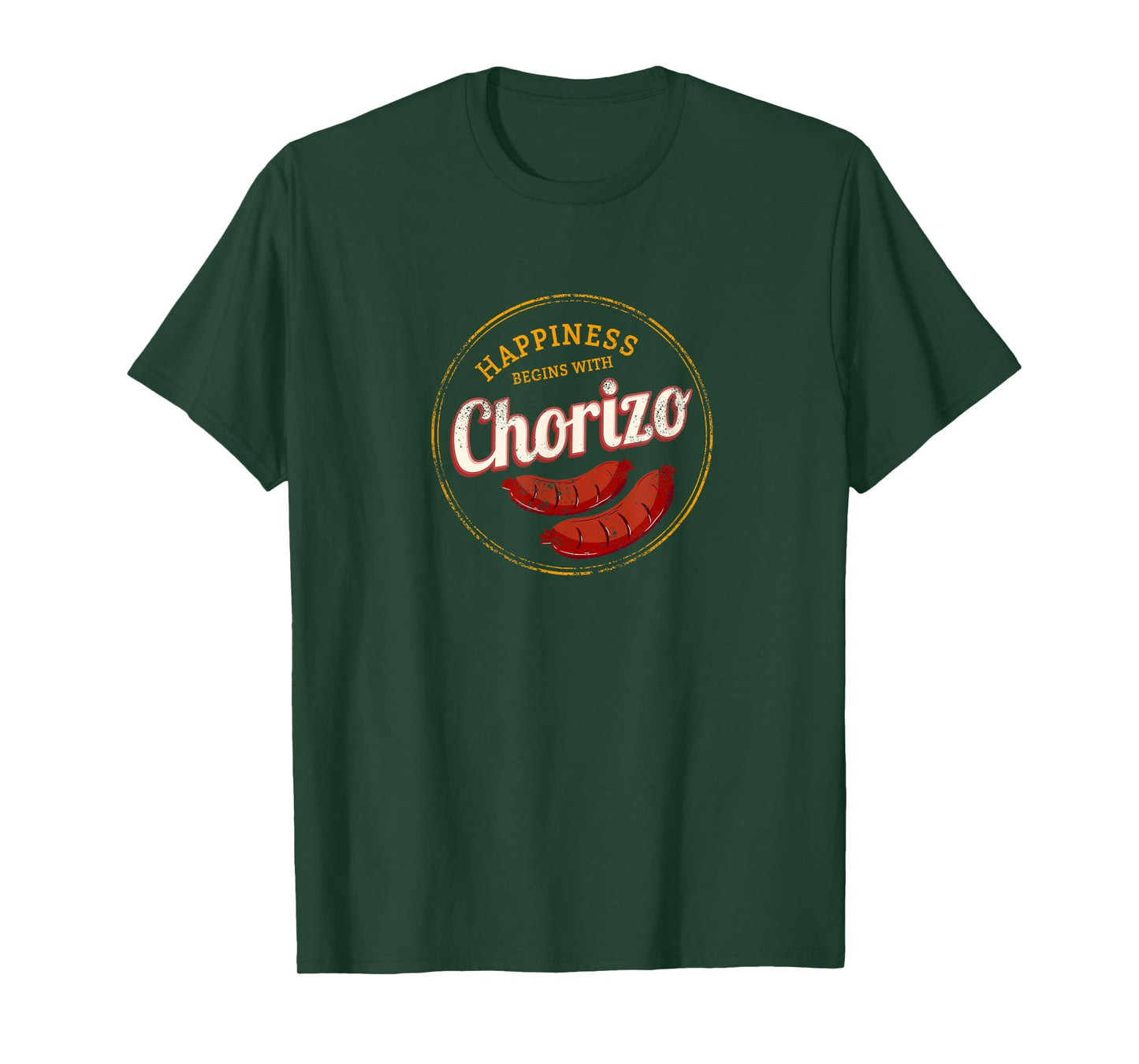 Chorizo Retro Sausage Vintage BBQ Gourmet Barbecue Souvenir T-Shirt