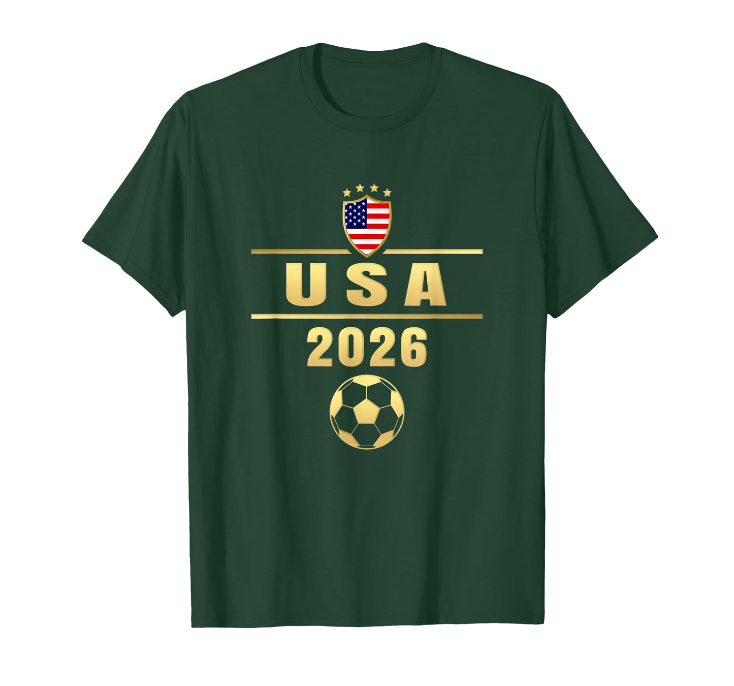 USA 2026 United States Sport USA Team 2026 Player 2026 USA T-Shirt