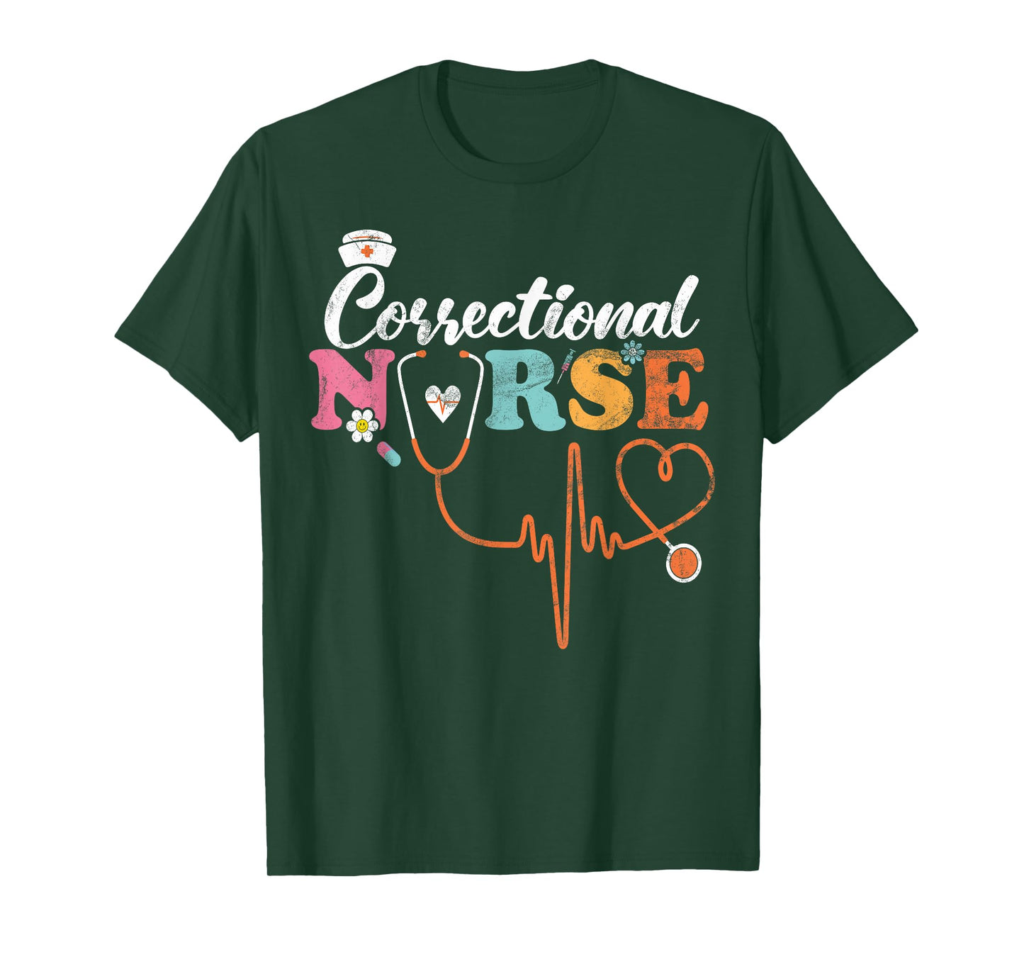 Correctional Nurse Corrections Nursing Department Nurse T-Shirt