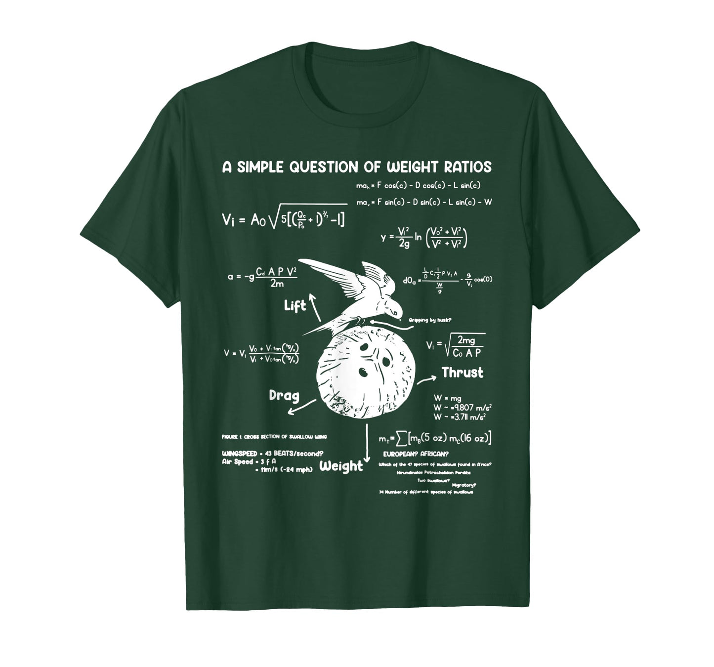 A Simple Question Of Weight Ratios Funny Math Teacher T-Shirt