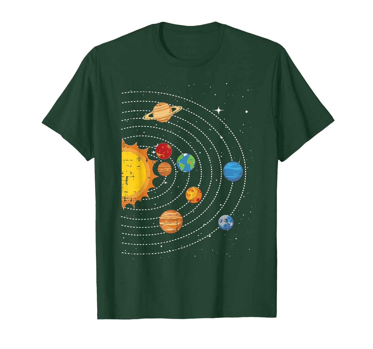 Sun Planets Solar System Space Universe Galaxy Men Women Kid T-Shirt