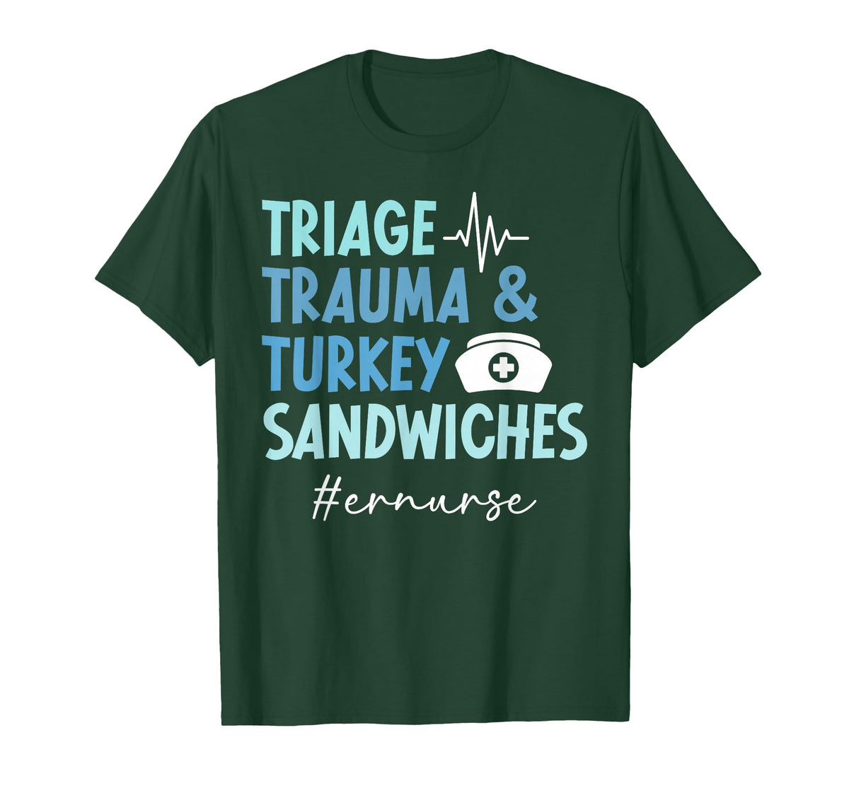 ER Nurse Funny Emergency Room Nurse Emergency Nurse T-Shirt