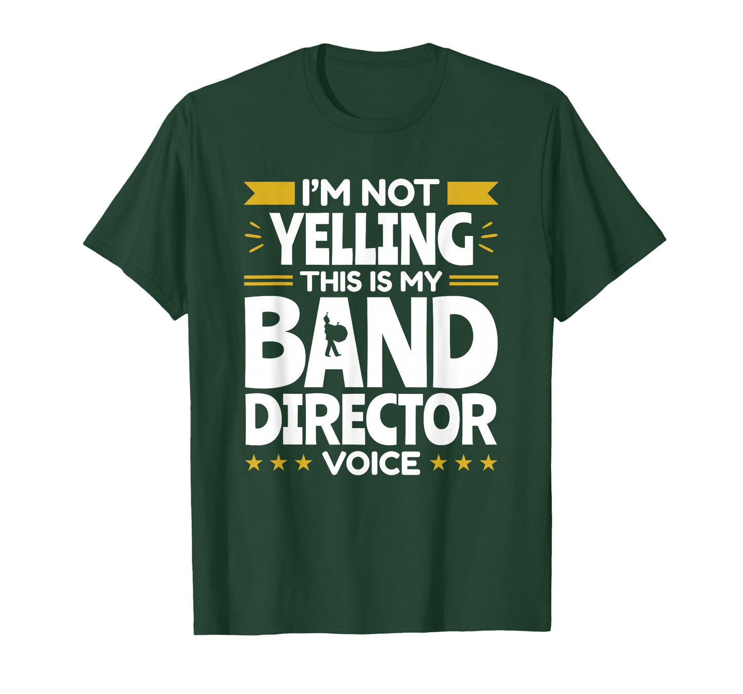 Band Director Voice Music Teacher Funny Appreciation T-Shirt