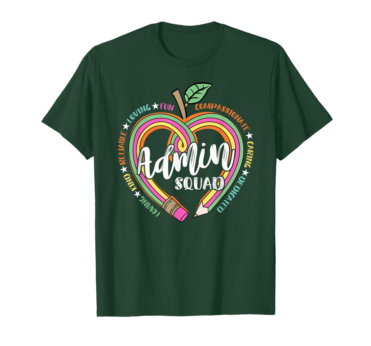 Admin Squad School Assistant Principal Crew Administrator T-Shirt