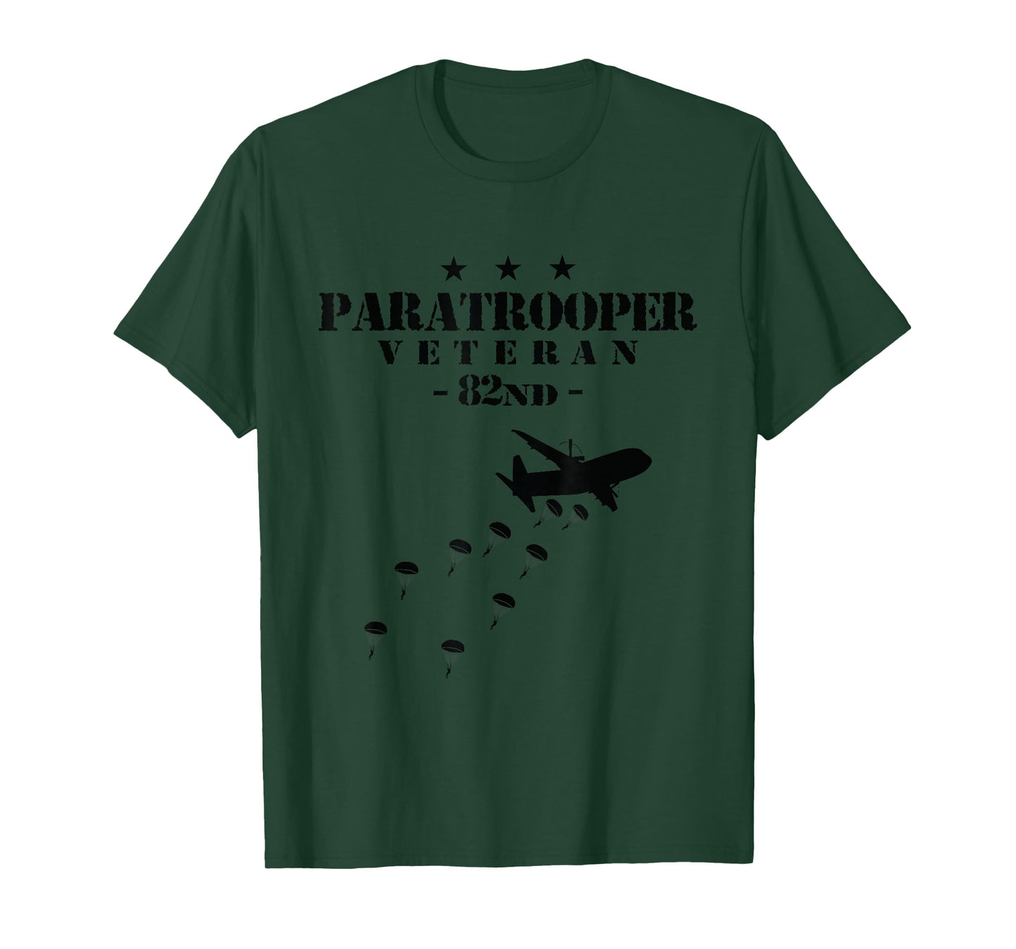 82nd Airborne Veteran Paratrooper T-Shirt