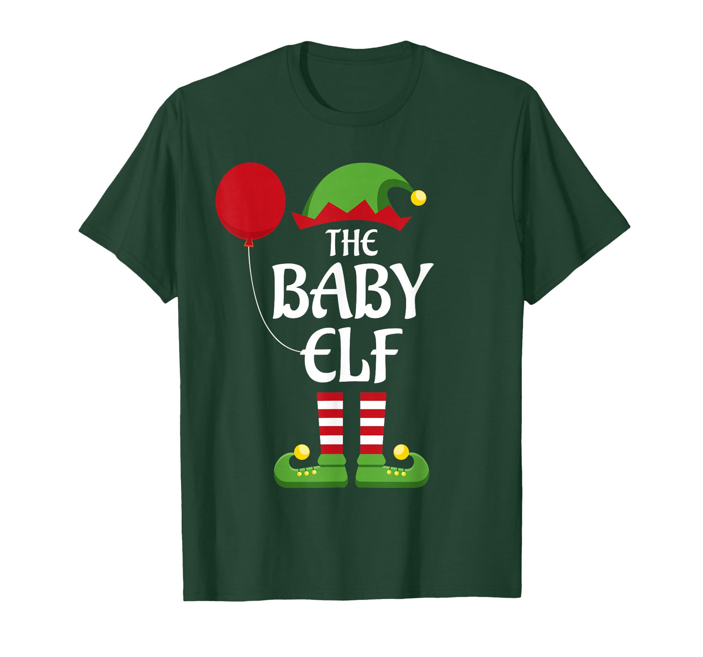 Baby Elf Family Matching Group Christmas T-Shirt