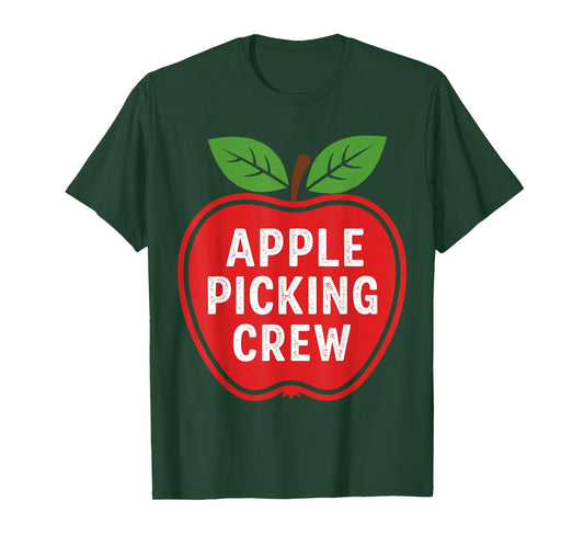 Apple Picking Crew Harvest Coolest Apple in the Orchard T-Shirt
