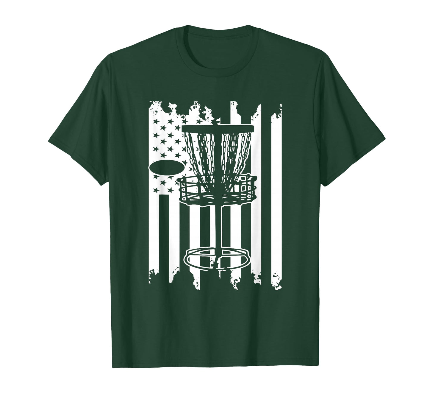 Disc Golf USA Flag T-Shirt