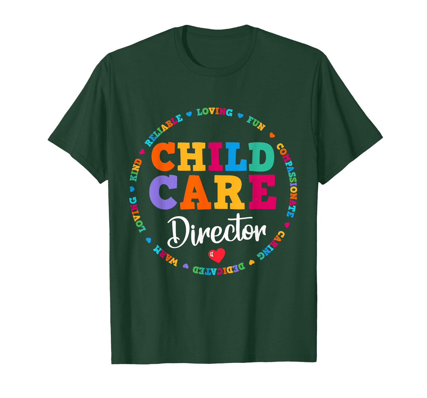 Childcare Director Daycare Crew School Provider Teacher T-Shirt