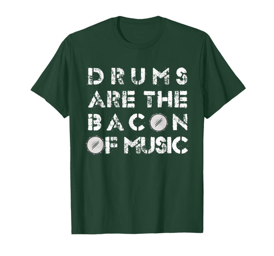 Drums T-Shirt Music Musical Instrument Drummer Gift Shirts T-Shirt