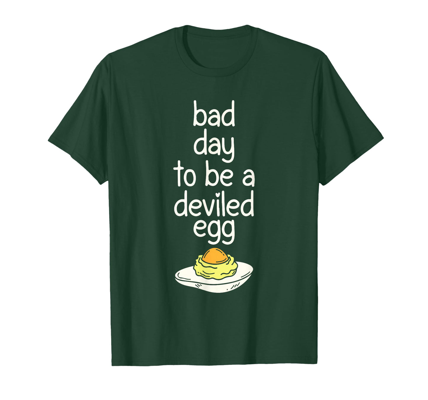 Bad Day to Be a Deviled Egg Dinner Funny Thanksgiving T-Shirt