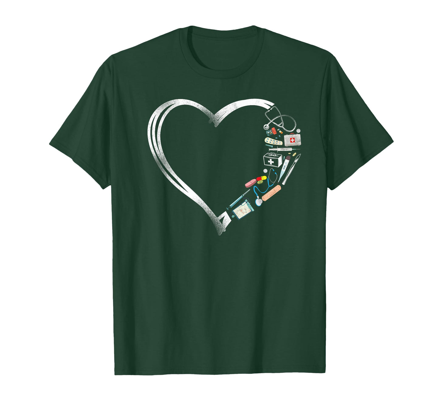 Certified Medical Assistant Heart Nurse Doctor CMA T-Shirt