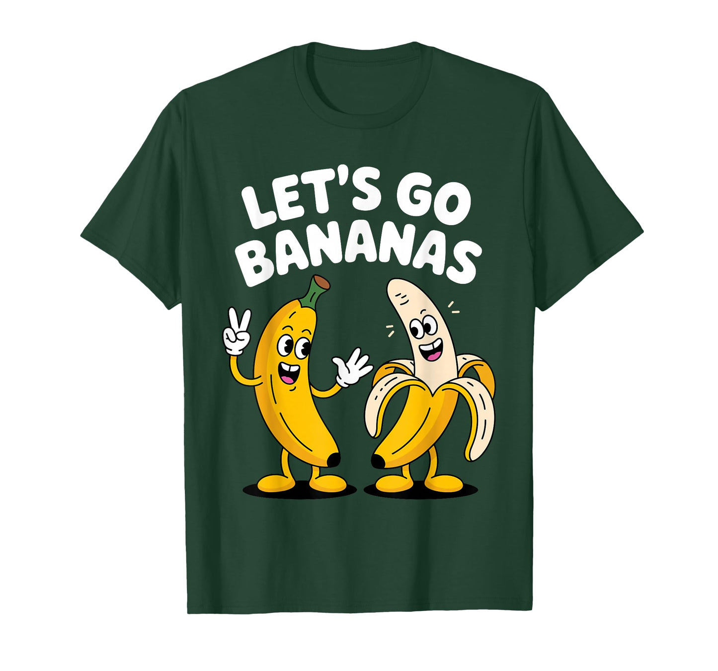Cute Banana Costume for Men Women Kids Gag Banana Lovers T-Shirt