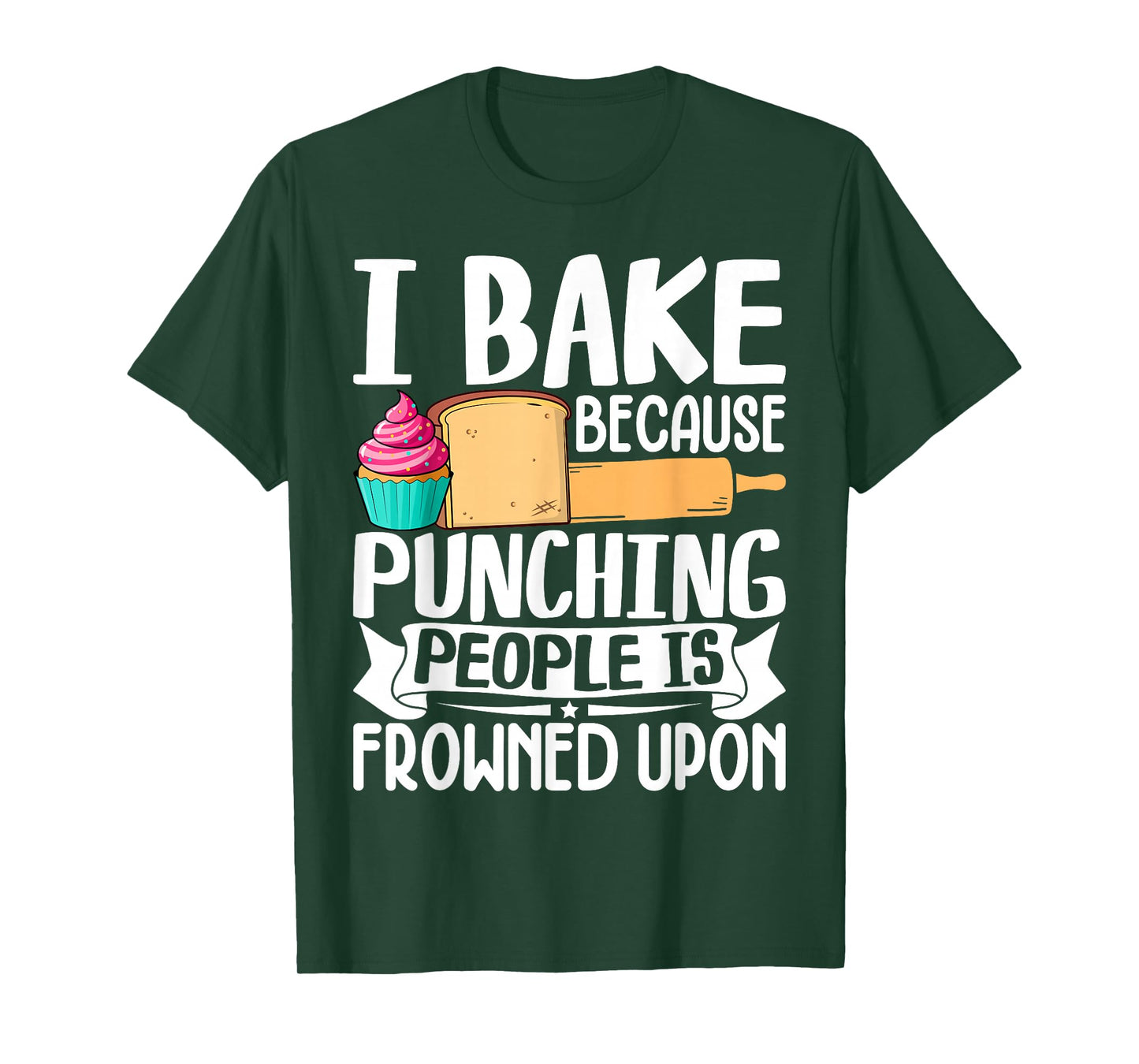 Cute Baking Lover Baker Shirt Cupcake Pastry Chef Bakery T-Shirt