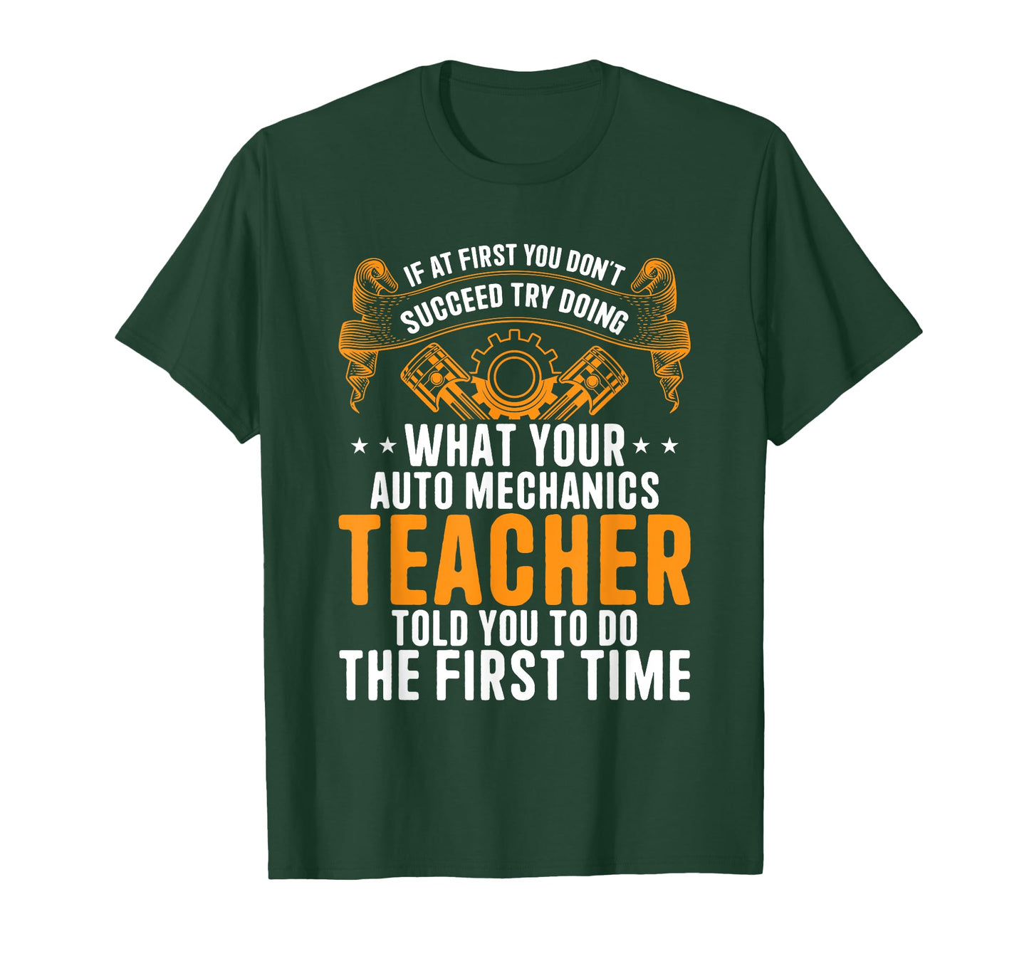 Auto Mechanic Teacher - Funny Car Repair Auto Mechanic T-Shirt