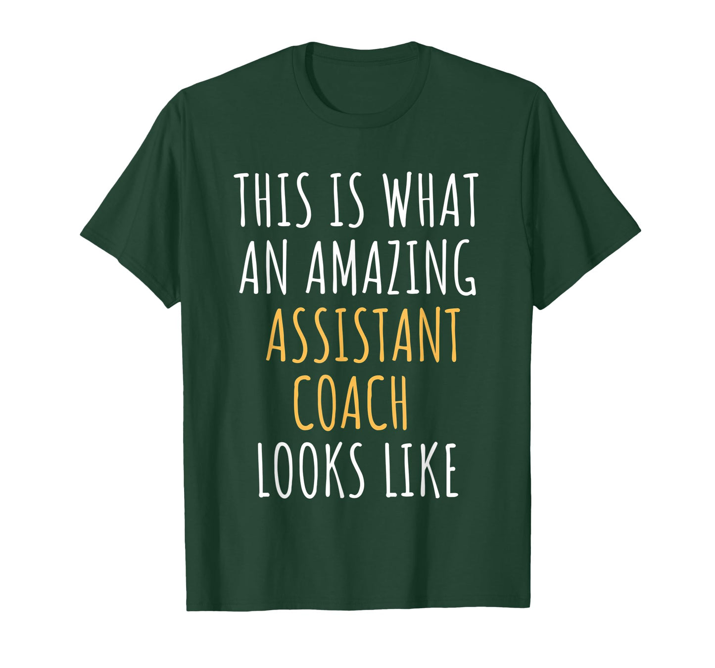 Assistant Coach Appreciation Thank You End Of Year Christmas T-Shirt
