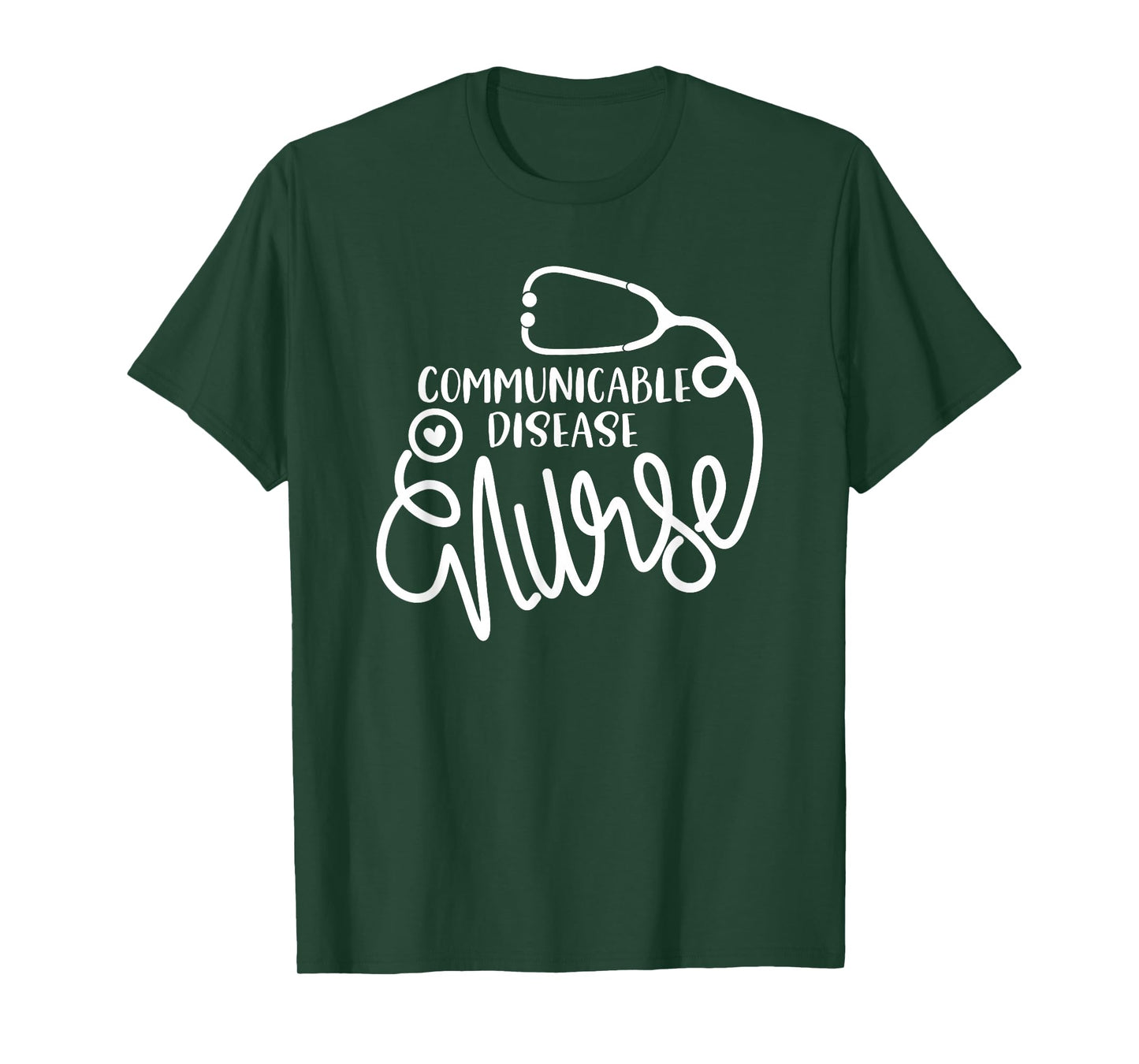 Communicable Disease Nurse Cute Health Nursing Department RN T-Shirt