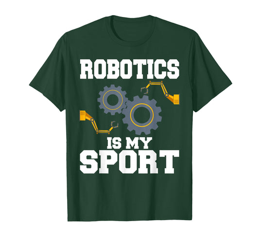 Cool Robotics Art Men Women Robot Engineering Programming T-Shirt