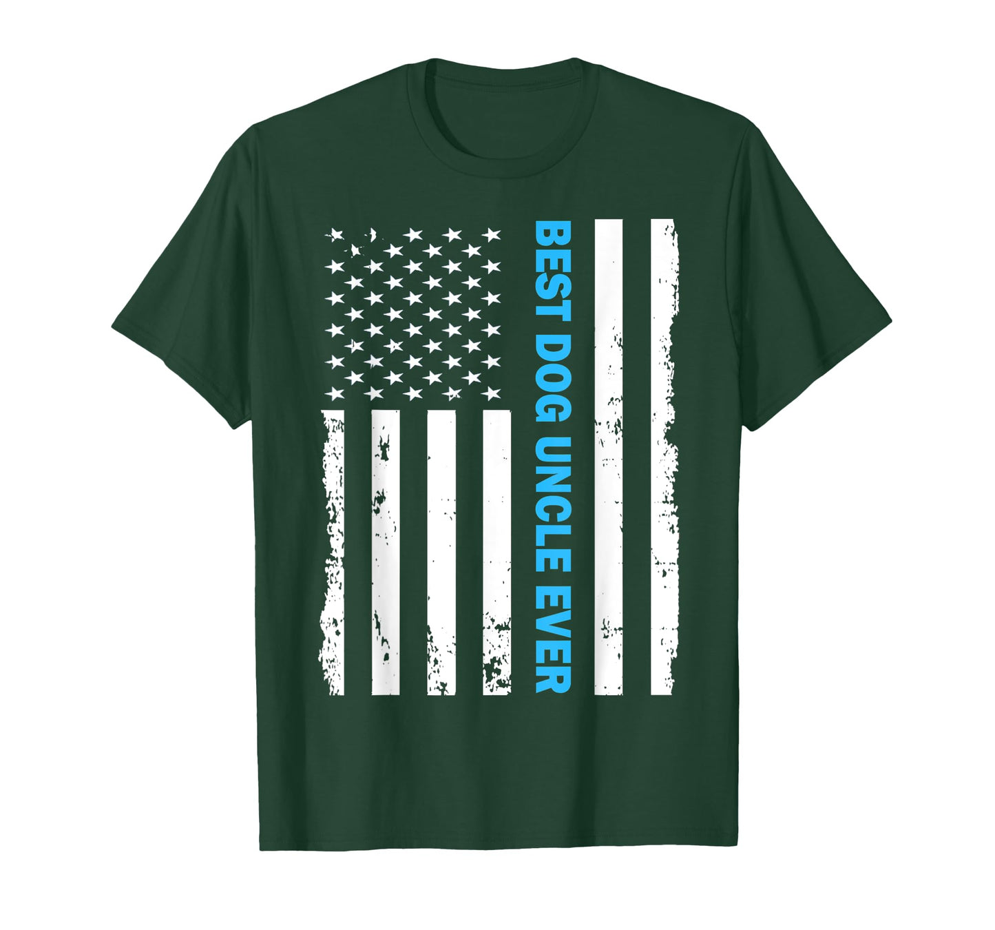 Dog Uncle Ever American Flag Tee Gift For Uncles Day TShirt T-Shirt for Women Kids Men