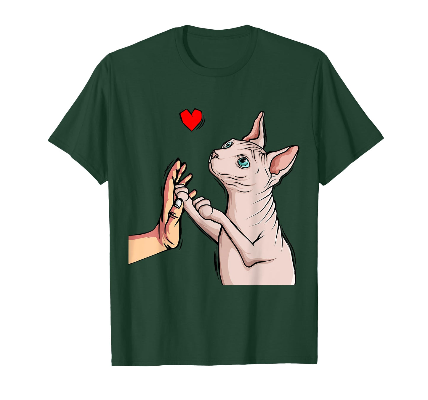 Sphynx Cat Sphinx Hairless Cat Owner Lovers T-Shirt for Men Women Kids