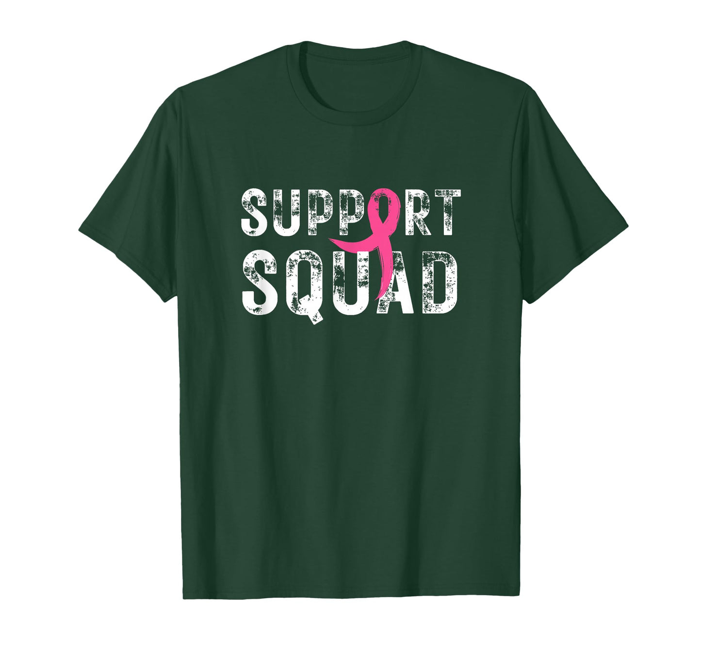 Breast Cancer Warrior Support Squad Breast Cancer Awareness T-Shirt