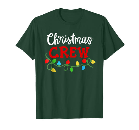 Christmas Crew Matching Family Xmas Party Men Women Kids T-Shirt