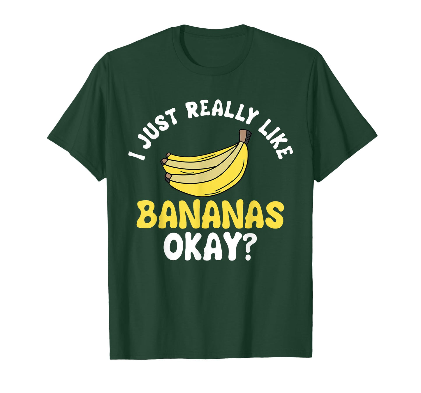 Banana Fruit Lover Just Really Like It Ok T-Shirt