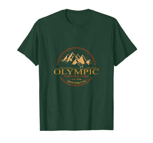 Cool Olympic National Park T-Shirt
