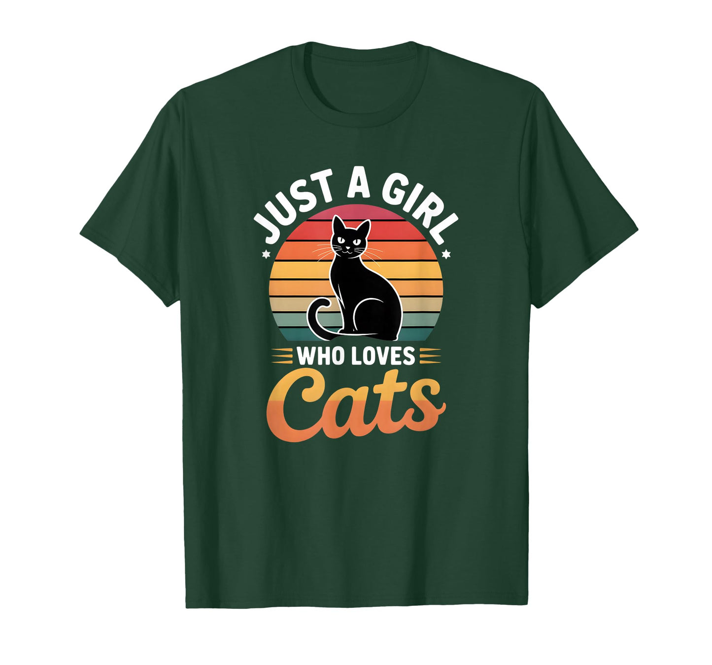 Girls Cat T-Shirt