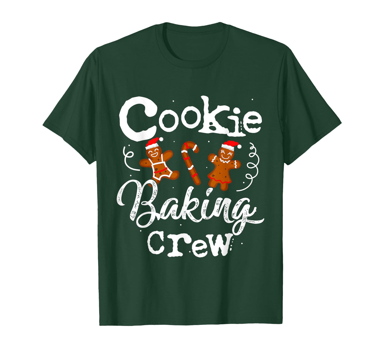 Cookie Baking Crew Baker Bake Kids Women Christmas Baking T-Shirt