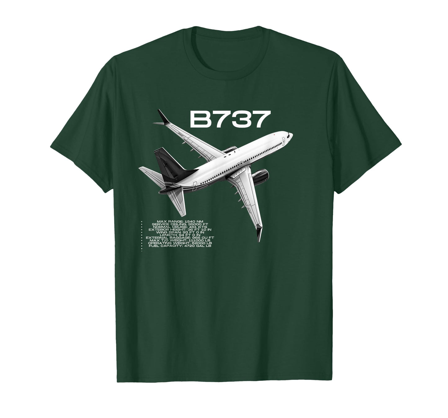 B737 Airplanes ! Aviation Jet T-Shirt