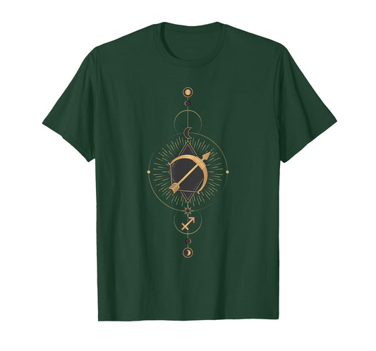 Sagittarius Zodiac Sign Symbol Cool Astrology Lover Gifts T-Shirt