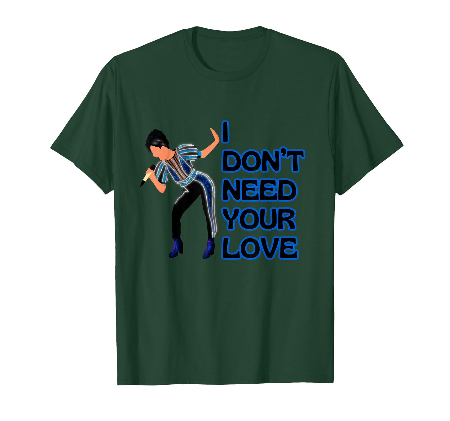 Six Parr Don't Need Your Love Queens Musical Theatre Theater T-Shirt