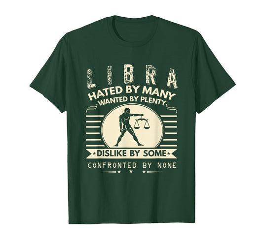 Libra Gifts - Hated by Many, Searched by Many T-Shirt