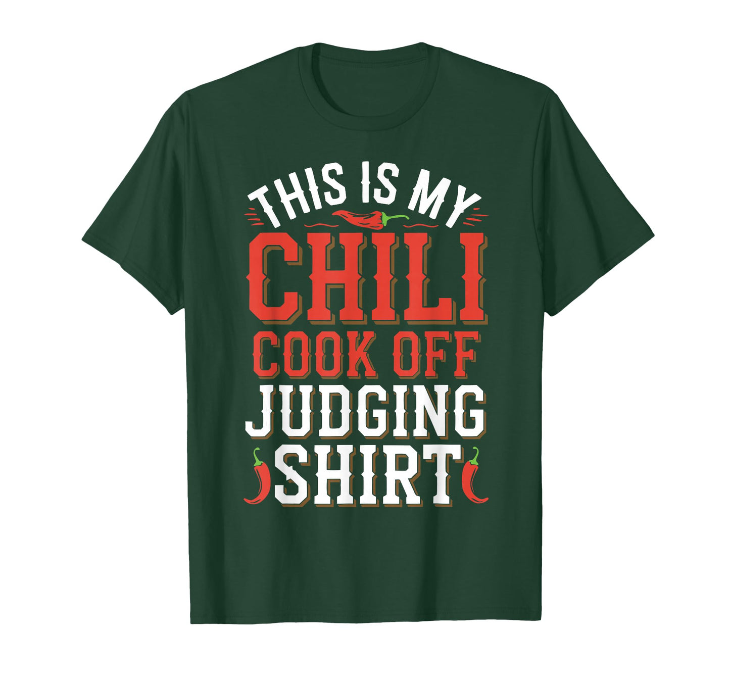 Chili Cook Off Judge Judging Chili T-Shirt