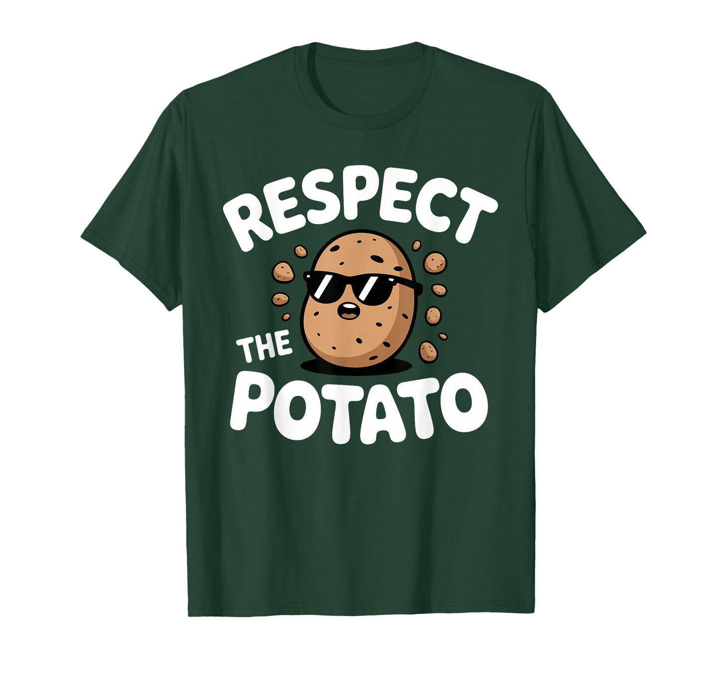 Cute Potato Novelty for Men Women Kid Adult Gag Potato Lover T-Shirt