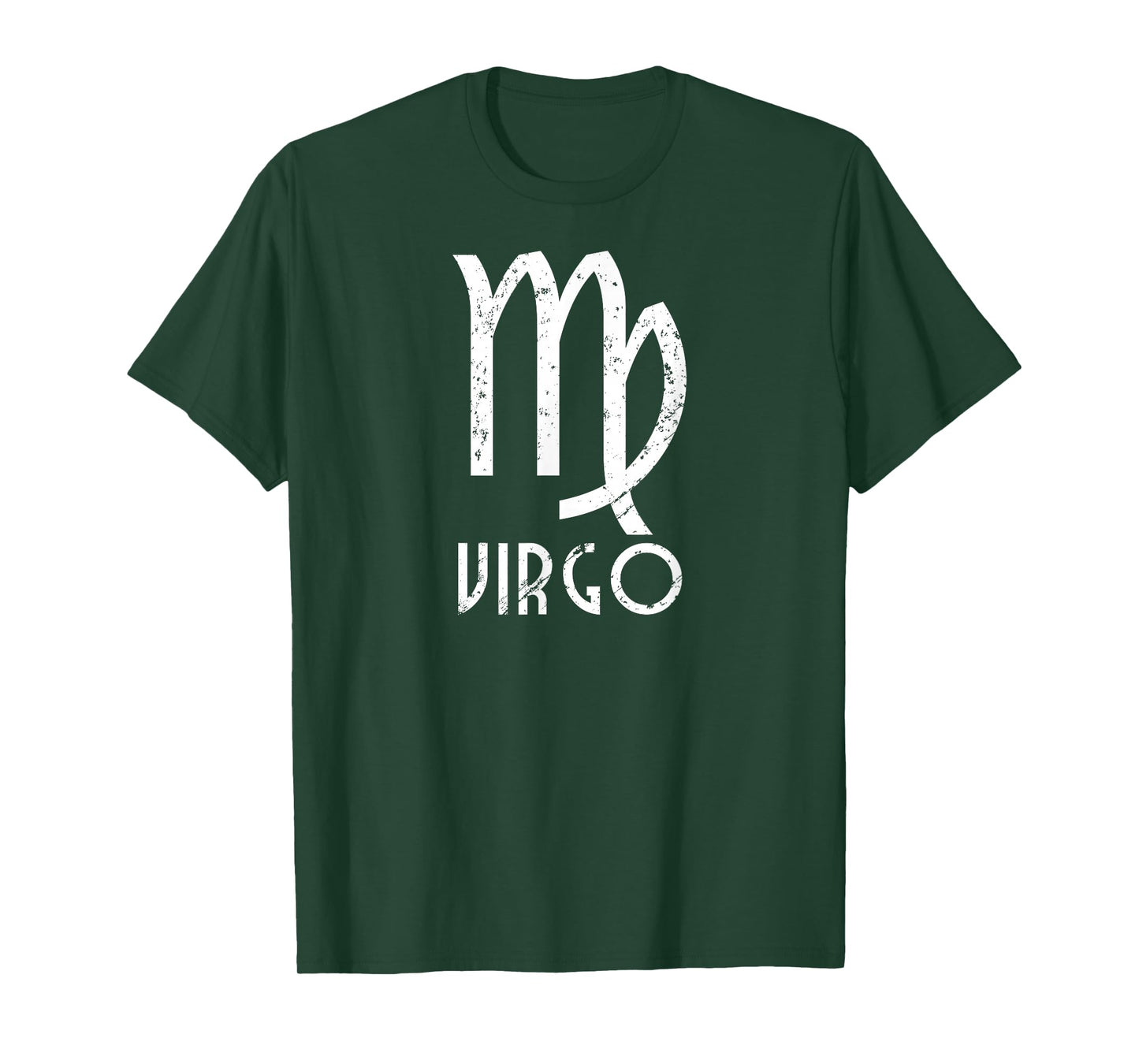 Retro Distressed Virgo Zodiac Sign Birthday Gift T-Shirt