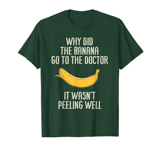 Banana Sunglasses Smiling Face Fruit Lover T-Shirt