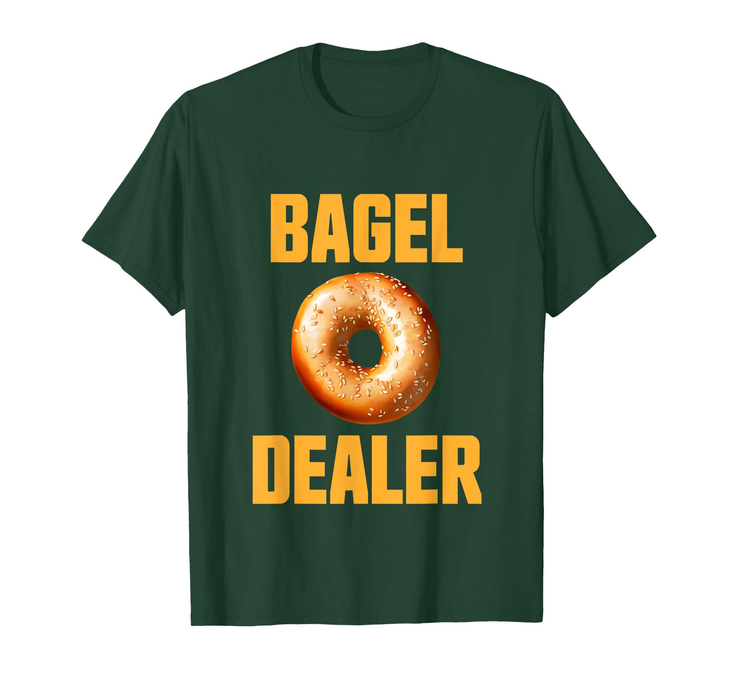 Bagel Dealer funny Everything Bagel Pretzels Bagels Baker T-Shirt