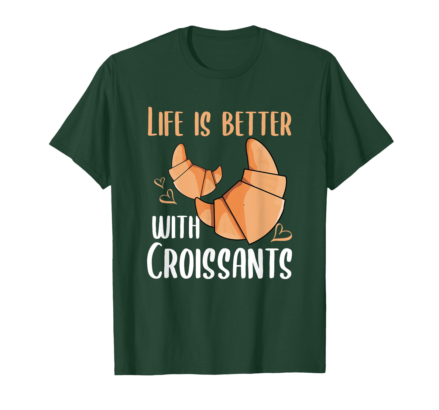 Croissant Lover Morning Breakfast Hobby Baking Funny Baker T-Shirt