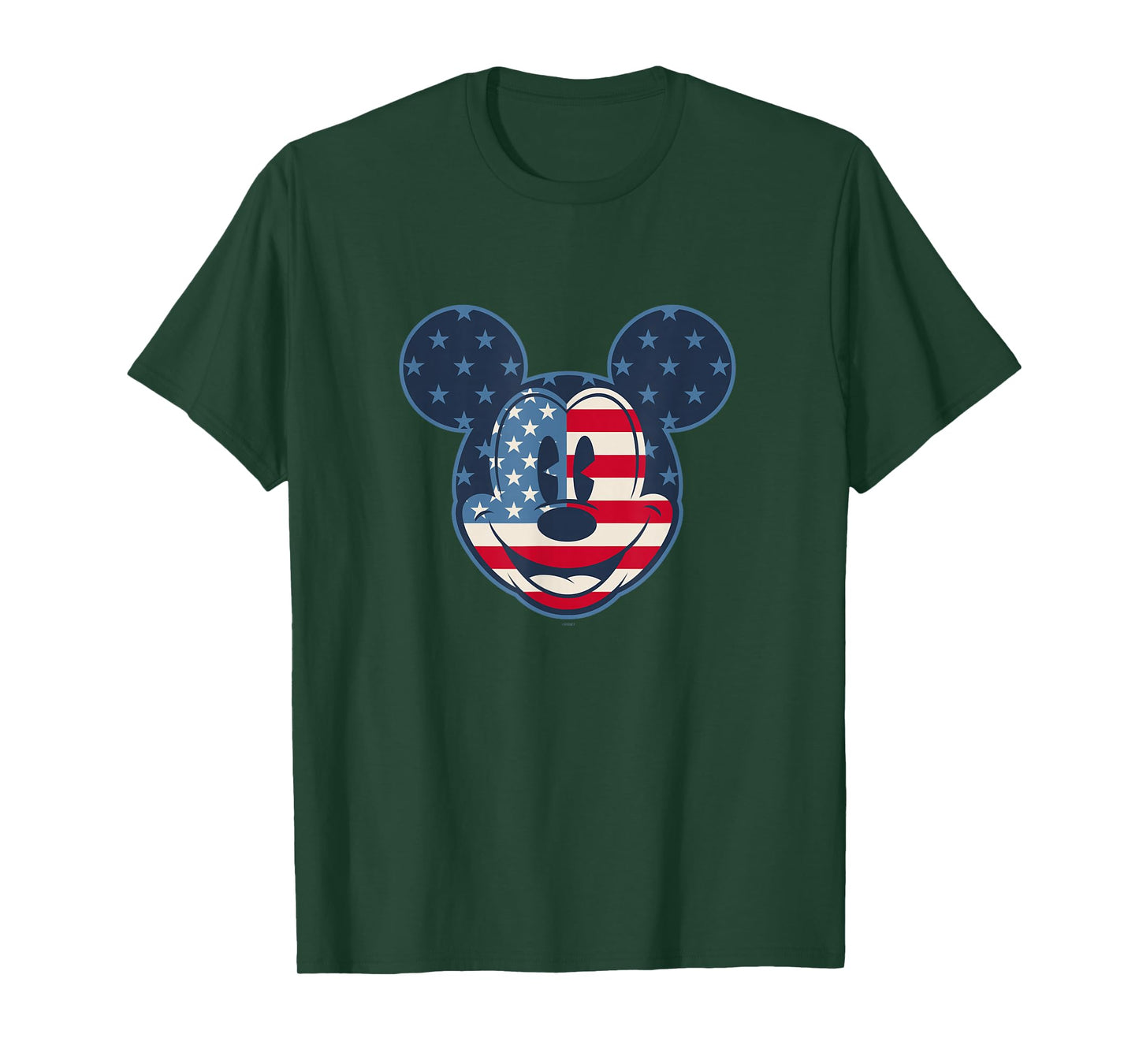 Disney Mickey Mouse Vintage Americana Fourth of July T-Shirt