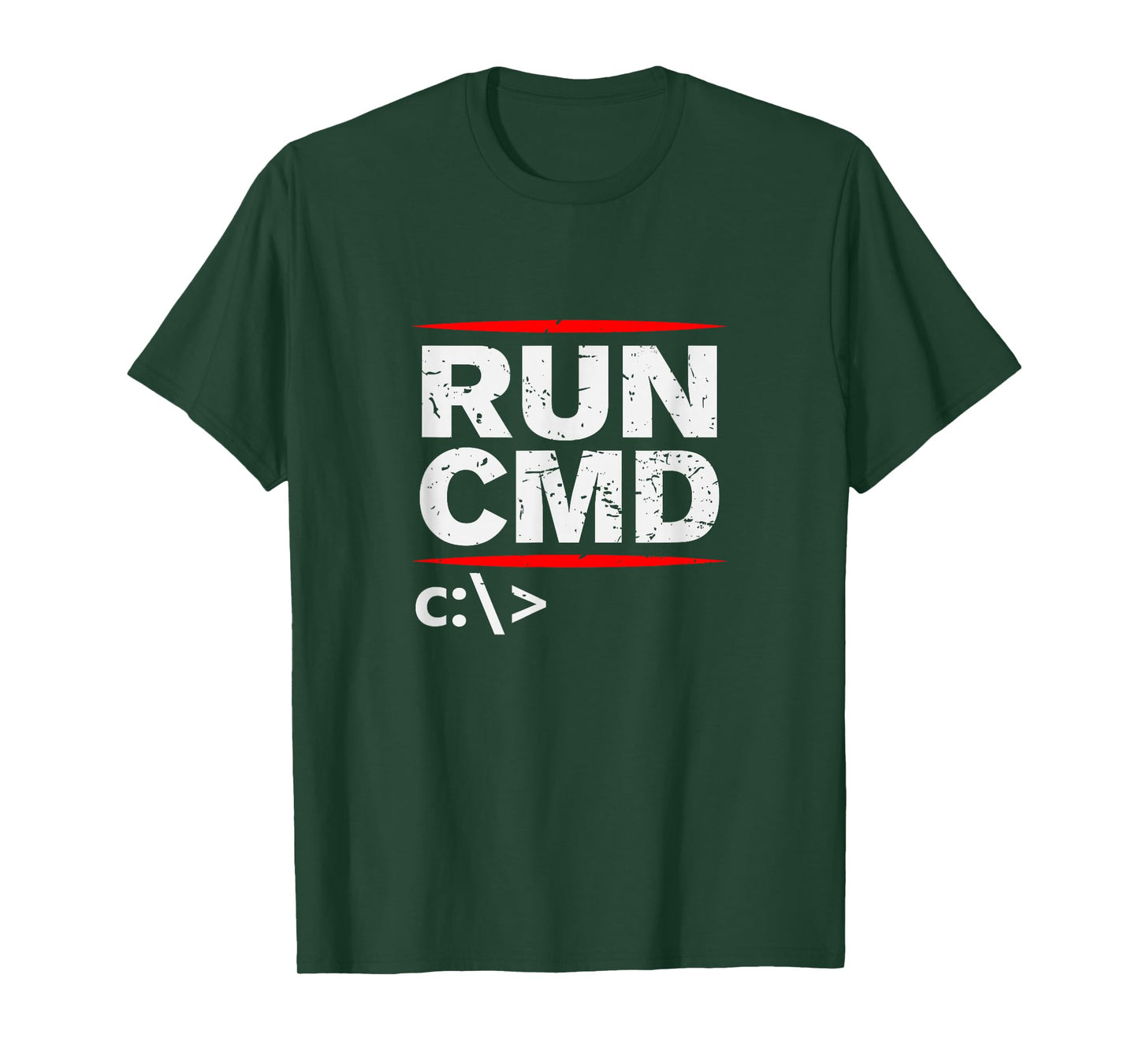 Admins Programmers Run CMD Gift T-Shirt