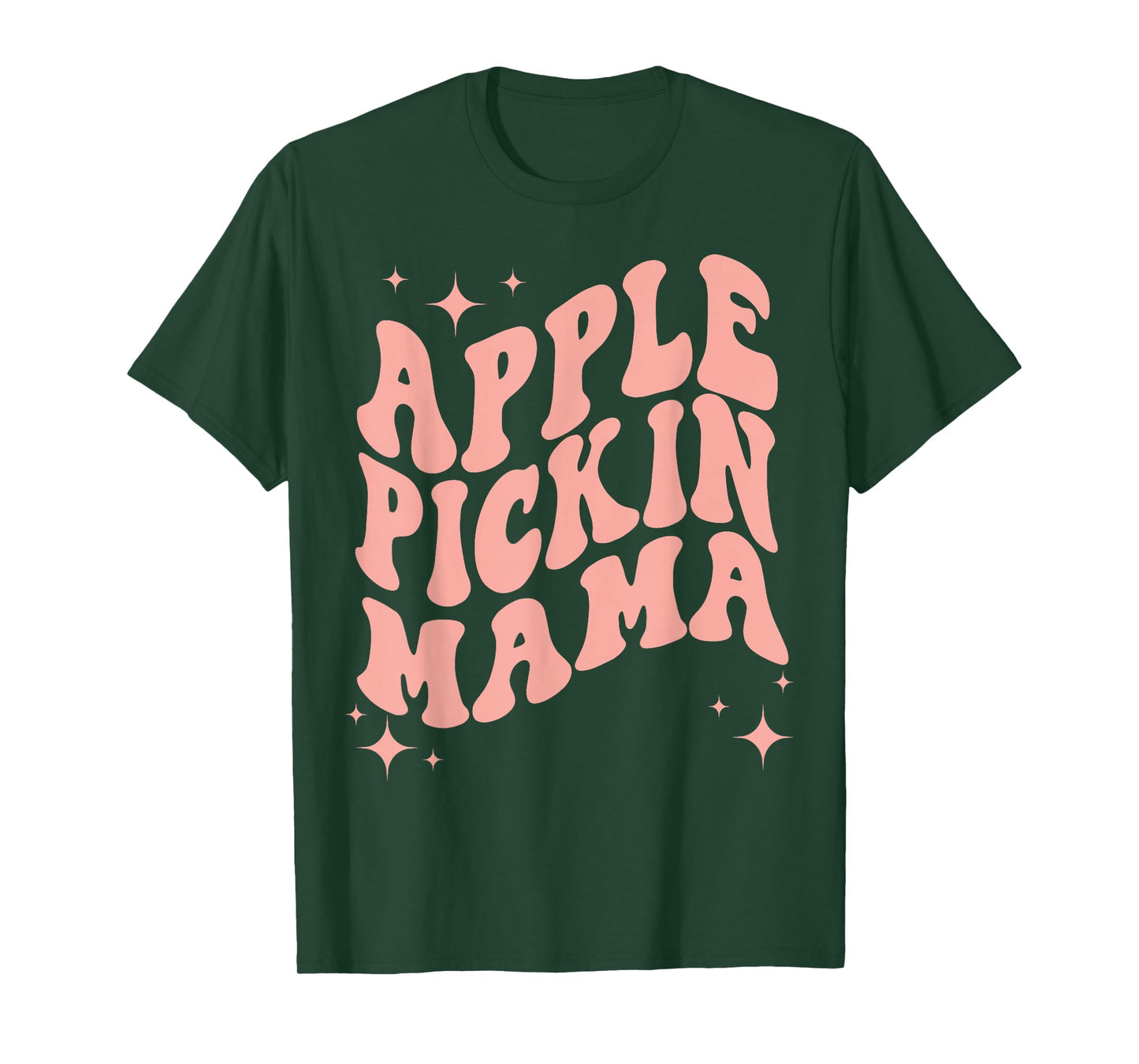 Apple Pickin Mama Mom Apple Picking Crew Harvest Season Tee T-Shirt